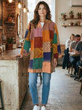 Patchwork Long Jacket