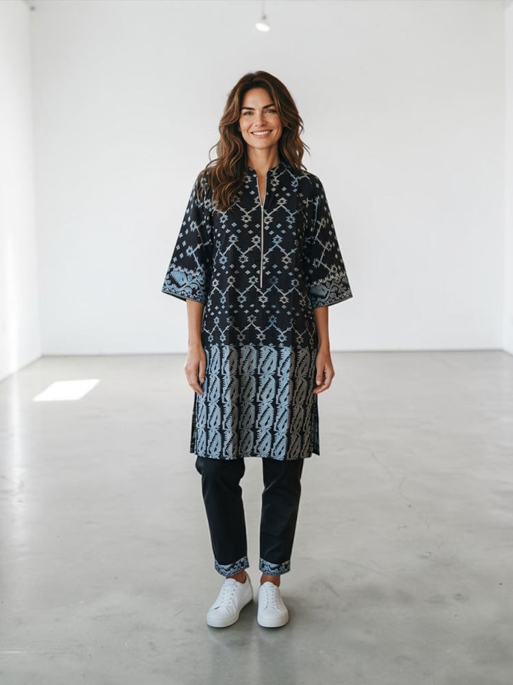 Printed Kurta Pant Set